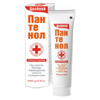 Скорая помощь Двойной Пантенол при ожогах,быт повреждениях,сухости и трещинах кожи крем д/тела 75мл